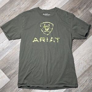 Ariat | Short Sleeve Liberty USA Camo Graphic T-Shirt Sz Lg
